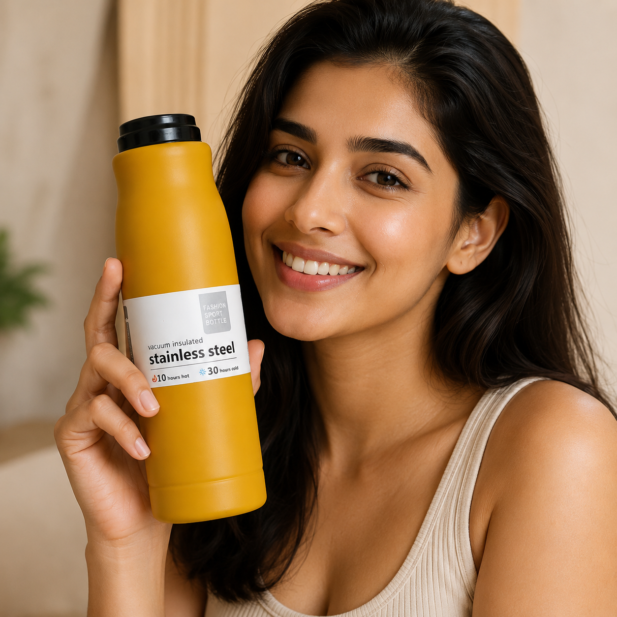 Hot & Cold Water Bottle [Stainless Steel]