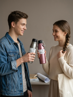 Hot & Cold Water Bottle [Stainless Steel]